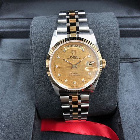 tudor prince date yellow|tudor prince date for sale.